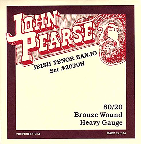 John Pearse Strings 2020H Saitensatz für Banjos und Tenor John Pearse Strings 2020H Saitensatz für Banjos und Tenor von John Pearse
