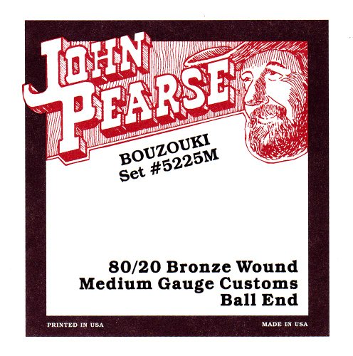 John Pearse Strings 5225MSaitensatz für irische Bouzouki John Pearse Strings 5225MSaitensatz für irische Bouzouki von John Pearse