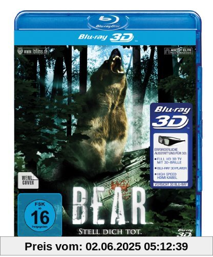 Bear - Real 3D [3D Blu-ray] von John Rebel