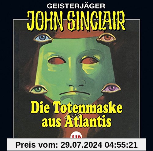 Die Totenmaske aus Atlantis von John Sinclair-Folge 116