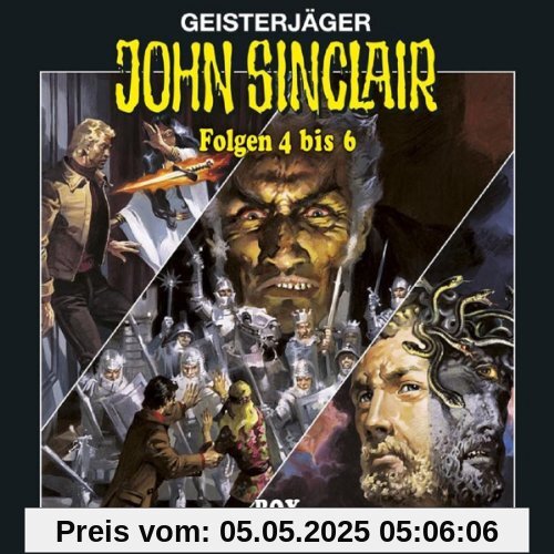 Box 2 Folge 4-6: Damona-Dienerin des Satans / Der Mörder mit dem Janus-Kopf / Schach mit dem Dämon Box 2 Folge 4-6: Damona-Dienerin des Satans / Der Mörder mit dem Janus-Kopf / Schach mit dem Dämon von John Sinclair