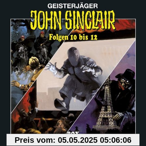 Box 4 Folge 10-12: Die Horror-Reiter / Kino des Schreckens / Der Hexer von Paris Box 4 Folge 10-12: Die Horror-Reiter / Kino des Schreckens / Der Hexer von Paris von John Sinclair