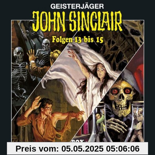 Box 5 Folge 13-15: Gefangen in der Mikrowelt / Die Knochensaat / Die Geister-Braut Box 5 Folge 13-15: Gefangen in der Mikrowelt / Die Knochensaat / Die Geister-Braut von John Sinclair