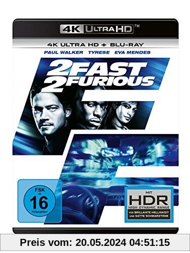 2 Fast 2 Furious  (4K Ultra HD) (+ Blu-ray 2D) von John Singleton