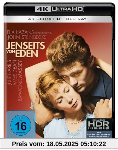 Jenseits von Eden (4K Ultra HD) (+ Blu-ray 2D) von John Steinbeck