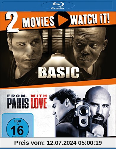 Basic/From Paris with Love [Blu-ray] von John Travolta