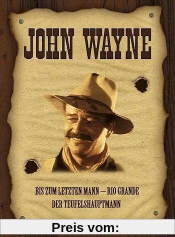 John Wayne - Bis zum letzten Mann / Rio Grande / Der Teufelshauptmann (Digipak) [3 DVDs] von John Wayne