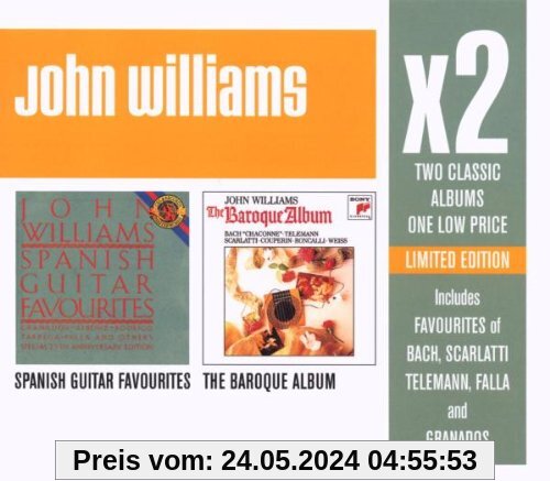X 2 (the Baroque Album/Spanish Guitar Favourites) von John Williams