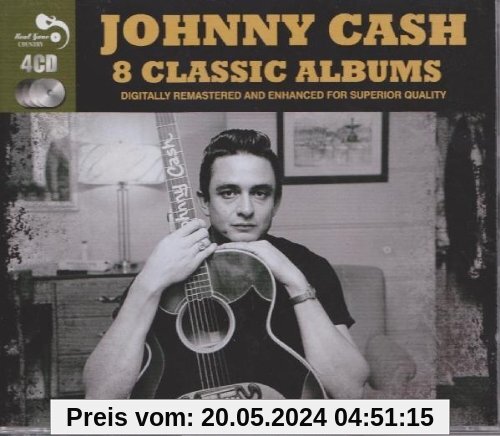 8 Classic Albums von Johnny Cash