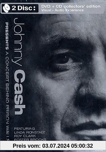 Johnny Cash - Presents a Concert Behind Prison Walls (+ Audio-CD) [Collector's Edition] [2 DVDs] von Johnny Cash