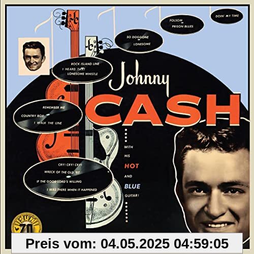 With His Hot and Blue Guitar (Vinyl) [Vinyl LP] von Johnny Cash