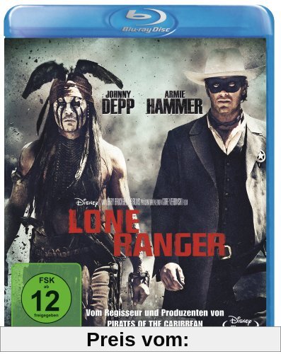 Lone Ranger [Blu-ray] von Johnny Depp