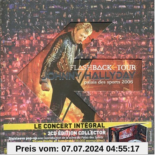 Flashback Tour Palais Sports von Johnny Hallyday