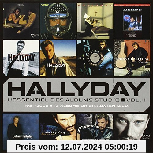 L'integrale Des Alums Studio Vol.2 (13cd) von Johnny Hallyday