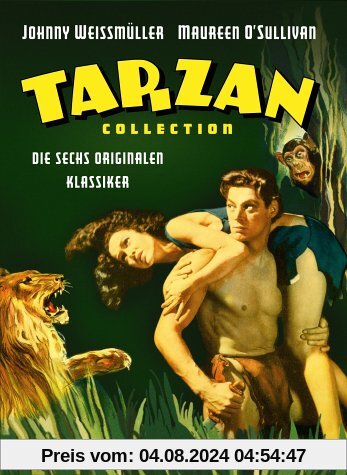 Tarzan Collection (3 DVDs) von Johnny Weissmuller