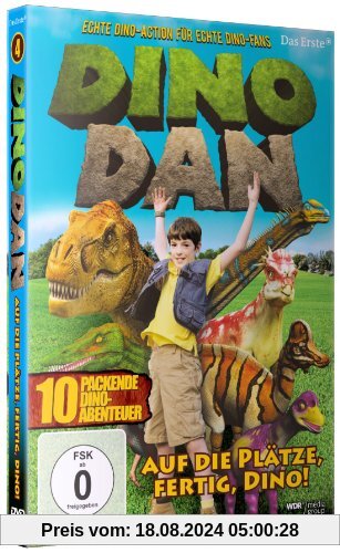 Dino Dan -  Auf die Plätze, fertig, Dino! DVD 4 (Folge 31-40) von Johnson, Jamie Jay