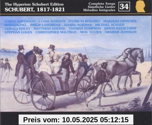 The Hyperion Schubert Edition Vol. 34 (Schubertiade 1817-1821) von Johnson