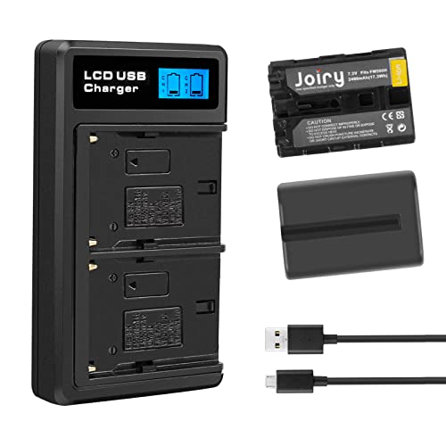 2 X NP-FM500H Ersetzt Akku und Dual Ladegerät Kompatibel mit Sony A57 A58 A65 A77 A100 A200 A200K A200W A300 A300K A300X A350 A450 A500 A580 A700 A850 A900 A900 ILCA-77M2 SLT-A99 Alpha A99 II (TYPE B) 2 X NP-FM500H Ersetzt Akku und Dual Ladegerät Kompatibel mit Sony A57 A58 A65 A77 A100 A200 A200K A200W A300 A300K A300X A350 A450 A500 A580 A700 A850 A900 A900 ILCA-77M2 SLT-A99 Alpha A99 II (TYPE B) von Joiry