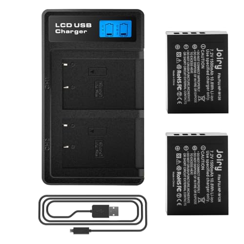 2 X NP-W126 Ersetzt Akku und LCD Dual Ladegerät Kompatibel mit Fuji X100F X-A1 X-A2 X-A3 X-A5 X-A10 X-E2 X-E2S X-Pro1 X-Pro2 X-T1 X-T2 X-T3 X-T10 X-T20 X-T100 X-H1 FinePix HS33EXR HS50EXR 2 X NP-W126 Ersetzt Akku und LCD Dual Ladegerät Kompatibel mit Fuji X100F X-A1 X-A2 X-A3 X-A5 X-A10 X-E2 X-E2S X-Pro1 X-Pro2 X-T1 X-T2 X-T3 X-T10 X-T20 X-T100 X-H1 FinePix HS33EXR HS50EXR von Joiry