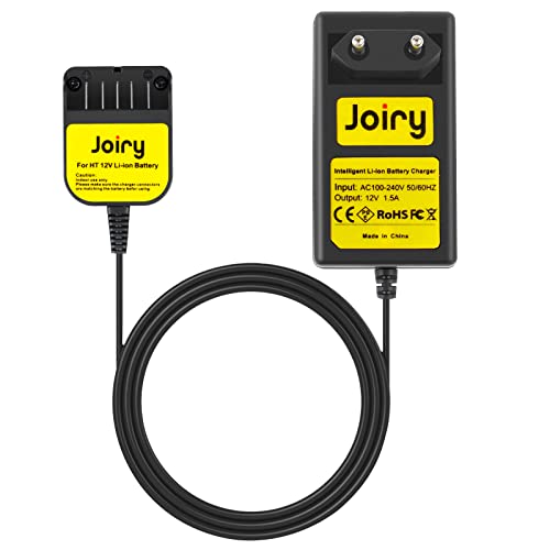 Joiry 10,8V-12V Li-ion Ladegeräte Für Hitachi BCL1015 329369 329370 329371 329389 331065 Einschubbatterien (nicht für Ni-MH/Ni-Cd Akkus) von Joiry