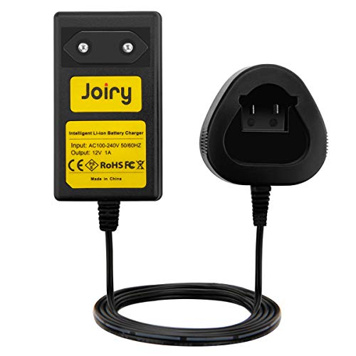 Joiry 10.8V-12V Akku Ladegerät für Bosch GBA12V30 BAT411 BAT411A BAT412 BAT412A BAT413 BAT413A BAT414 D-70745 2607336013 26073360, 10.8V Li-ion Akkus (Nicht für NI-MH/NI-Cd Akkus) von Joiry