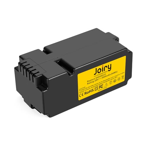 Joiry 28V 3000mAh Li-ion Akku Ersatzakku Kompatibel mit Yard Force Mähroboter SA650ECO SA500ECO SA600H SA800PRO SA500 SA900 SC600ECO Rasenmäher Rasenroboter von Joiry