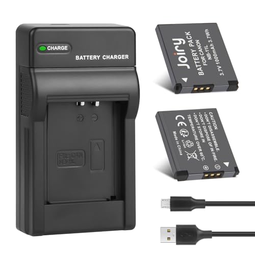 Joiry 2X NB-11L Li-Ionen Ersatz Akku NB-11LH USB Ladegerät für Canon PowerShot A2300 A2400 A2500 A2600 A3400 A3500 A4000, ELPH 110 115 130 320 340 HS, IXUS 265 132D 140 155 150 145 Joiry 2X NB-11L Li-Ionen Ersatz Akku NB-11LH USB Ladegerät für Canon PowerShot A2300 A2400 A2500 A2600 A3400 A3500 A4000, ELPH 110 115 130 320 340 HS, IXUS 265 132D 140 155 150 145 von Joiry