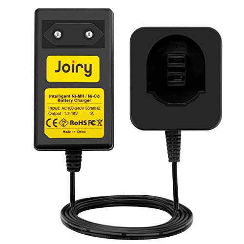 Joiry Multivolt Ladegerät für Dewalt 7.2V 9.6V 12V 14.4V 18V Ni-MH/Ni-Cd Akkus (nicht für Lithium Akkus) von Joiry