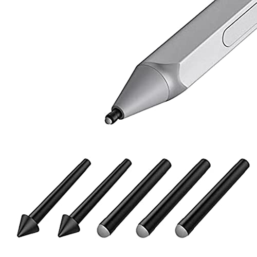 Jojomino 5 StüCk Stiftspitzen Stylus Stiftspitze 2H 2H -Kit für Surface Pro 7/6/5/4/Book/Studio/Go von Jojomino