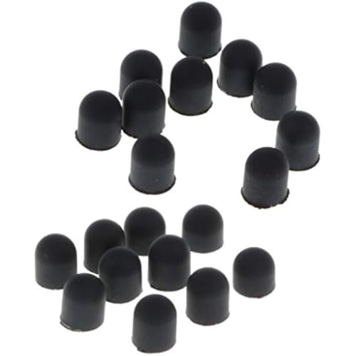 Jojomis 20 Stück Stylus Tips Ersatz, hochpräzise weiche Gummispitzen für kapazitive Eingabestifte, 5,8 mm + 7,0 mm Silikon-Stiftspitzen Jojomis 20 Stück Stylus Tips Ersatz, hochpräzise weiche Gummispitzen für kapazitive Eingabestifte, 5,8 mm + 7,0 mm Silikon-Stiftspitzen von Jojomis