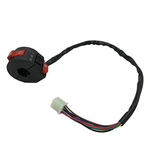 Jojomis 7 Draht Linker Lenker Schalter Tastengehäuse für 50 70 90 110 125cc ATV Quad von Jojomis
