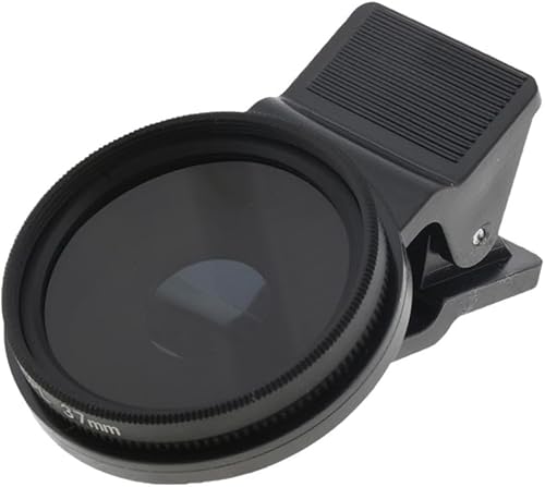 jojomis CPL Polarisationsfilter für Handykamera, 37 mm, abnehmbar, reduziert Reflexion, verbessert die Farbsättigung, universell für Smartphones, tragbares Fotografie-Zubehör (Stil A) von Jojomis