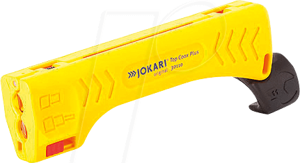 JOK 30 110 - Abmantelwerkzeug, TopCoax Plus, 116 mm, für Rundkabel, 4,8-7,5 m von Jokari