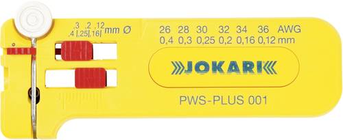 Jokari 40024 PWS-PLUS 001 Drahtabisolierer Geeignet für PVC-Drähte 0.12 bis 0.40mm von Jokari