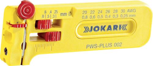 Jokari 40025 PWS Plus 002 Drahtabisolierer Geeignet für PVC-Drähte, PTFE-Drähte 0.25 bis 0.80mm von Jokari