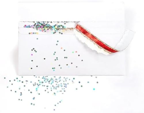 Glitter Bomb Trap Prank Envelope - Der ultimative Streich Umschlag zum Versenden von Karten mit einer funkelnden Überraschung - Passend für Standardkarten - Lachen garantiert Glitter Bomb Trap Prank Envelope - Der ultimative Streich Umschlag zum Versenden von Karten mit einer funkelnden Überraschung - Passend für Standardkarten - Lachen garantiert von Joker Greeting