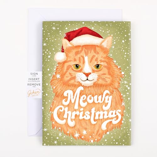 Joker Greeting Endless Meowy Christmas With Glitter - Greeting Card - Weihnachten - Musical - Familie und Freunde Joker Greeting Endless Meowy Christmas With Glitter - Greeting Card - Weihnachten - Musical - Familie und Freunde von Joker Greeting