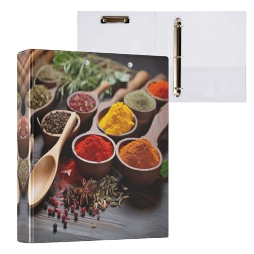 Joko Ivery Löffel, Gewürze, Kräuter, 3 Ringordner, 3,8 cm, 3 Ringe mit Klemmbrett und 3 Taschen, Drei-Ringordner, Organizer, Briefgröße für Rezepte, Papier, Arbeit, Bürobedarf, Geschenke, 1 Packung Joko Ivery Löffel, Gewürze, Kräuter, 3 Ringordner, 3,8 cm, 3 Ringe mit Klemmbrett und 3 Taschen, Drei-Ringordner, Organizer, Briefgröße für Rezepte, Papier, Arbeit, Bürobedarf, Geschenke, 1 Packung von Joko Ivery