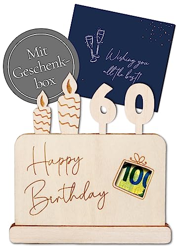 Joli Coon Geldgeschenke 60 Geburtstag Geldgeschenk zum 60 Geburtstag - Geld Geschenk 60 von Joli Coon