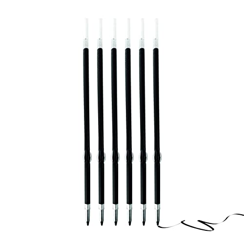 Jolis Papiers Kugelschreiber mit gravur 2-in-1-Stift mit Ihrem personalisierten Text im 12er-Set (Schwarze Minen, 6) von Jolis Papiers