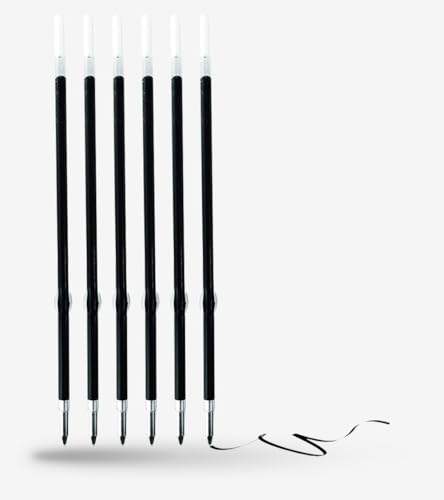 Jolis Papiers PenTouch 2-in-1-Kugelschreiber, personalisierbar, mit Eingabestift für Telefonbildschirme, Tablets, personalisierbarer Stift. Inklusive Etui. Französische Marke, einziehbar. (schwarze von Jolis Papiers