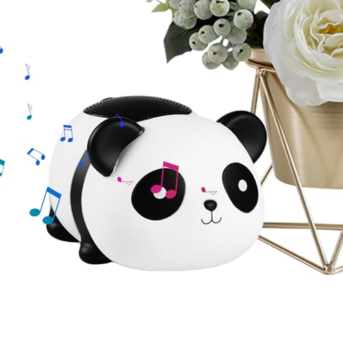 Jomewory Niedlicher Lautsprecher - Tragbare Panda-Deko Lautsprecher Mit Stereo-Sound - Lange Akkulaufzeit mit Stereo-Sound, Niedliche Sammelfiguren & Schreibtischaccessoires für Erwachsene, Kinder & Jomewory Niedlicher Lautsprecher - Tragbare Panda-Deko Lautsprecher Mit Stereo-Sound - Lange Akkulaufzeit mit Stereo-Sound, Niedliche Sammelfiguren & Schreibtischaccessoires für Erwachsene, Kinder & von Jomewory