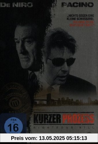 Kurzer Prozess - Righteous Kill (Steelbook) von Jon Avnet