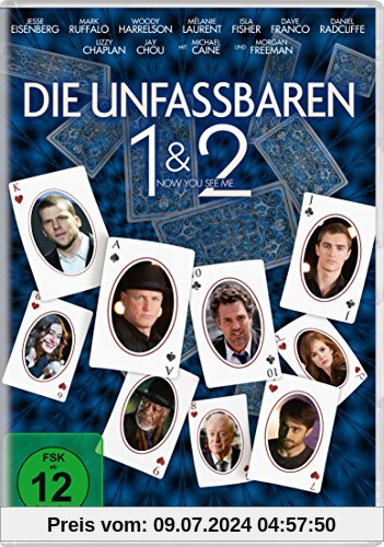 Die Unfassbaren - Now you see me 1&2 [2 DVDs] von Jon Chu