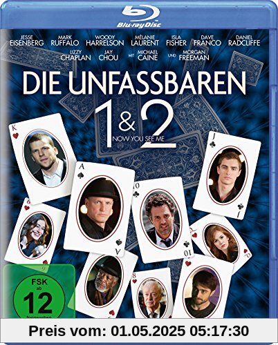Die Unfassbaren - Now you see me 1&2 [Blu-ray] von Jon Chu