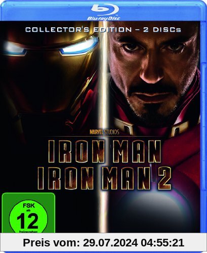 Iron Man / Iron Man 2 [Blu-ray] [Collector's Edition] von Jon Favreau