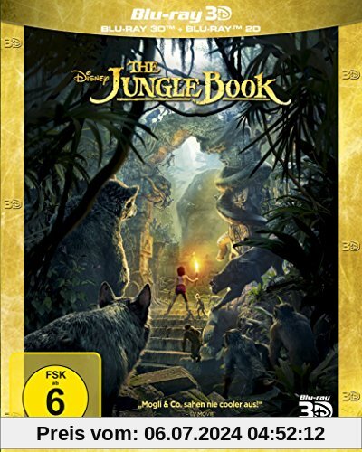 The Jungle Book 3D+ 2D [3D Blu-ray] von Jon Favreau