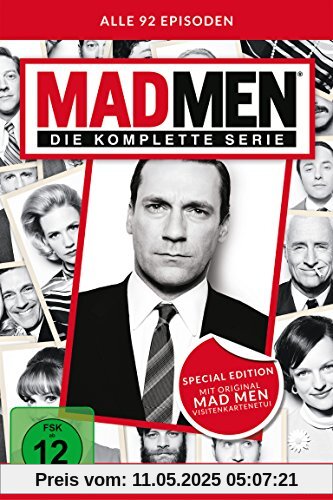 Mad Men - Die komplette Serie inkl. Visitenkarten-Etui (Special Edition) [Limited Edition] [30 DVDs] von Jon Hamm