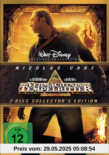 Das Vermächtnis der Tempelritter (2-DVDs mit O-Ring) von Jon Turteltaub