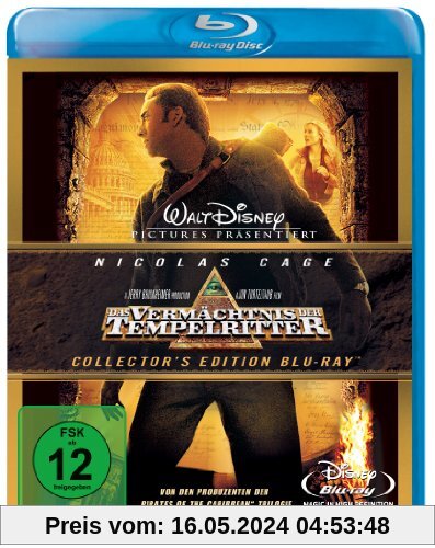 Das Vermächtnis der Tempelritter - Collector's Edition [Blu-ray] von Jon Turteltaub
